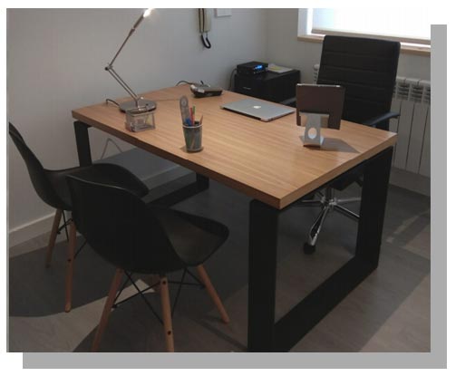 Muebles metálicos de disño